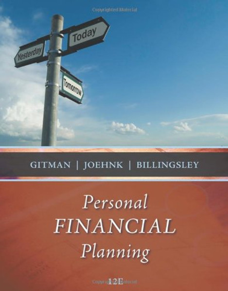 Personal Financial Planning (Available Titles CourseMate)