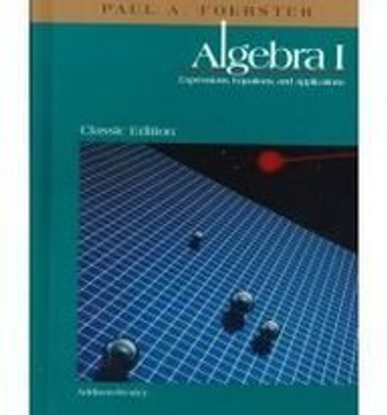 Algebra 1: Expressions, Equations, and Applications