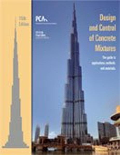 Design and Control of Concrete Mixtures