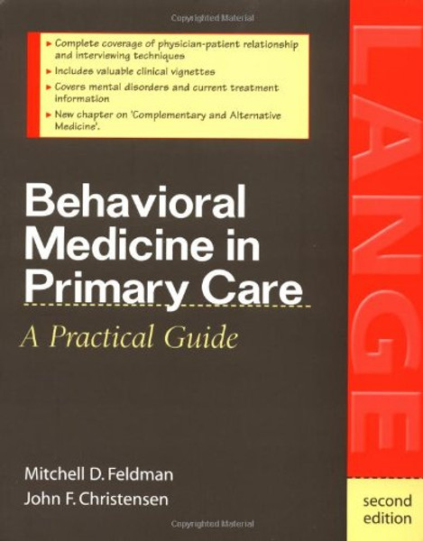 Behavioral Medicine in Primary Care