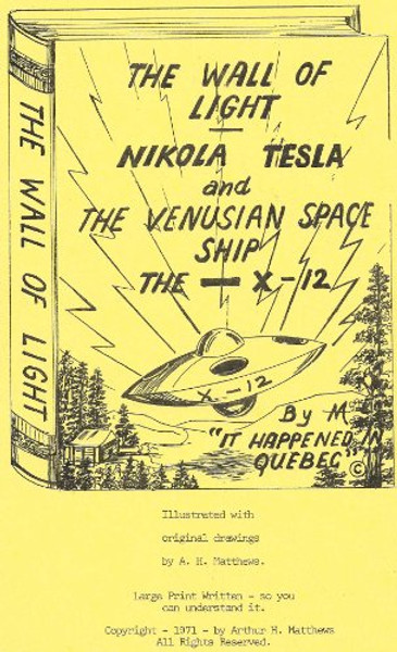 The Wall of Light: Nikola Tesla & the Venusian Space