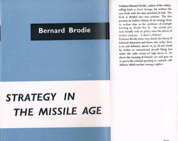 Strategy in the Missile Age (Princeton Legacy Library)