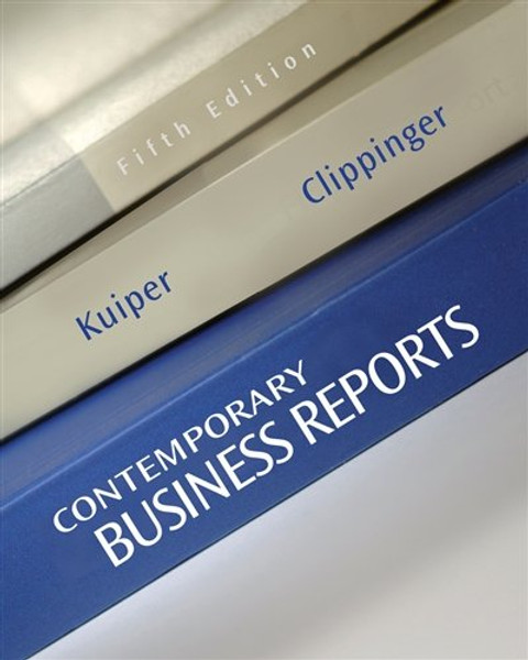 Contemporary Business Reports