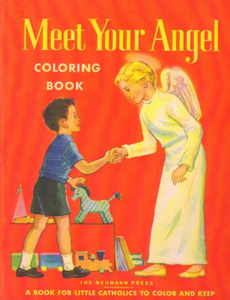 Meet Your Angel Catholic Coloring Book