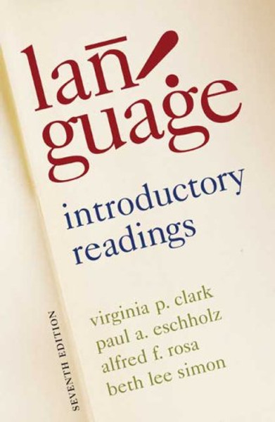 Language: Introductory Readings