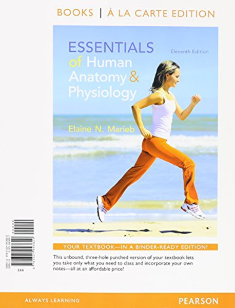 Essentials of Human Anatomy and Physiology, Books a la Carte Edition & Modified MasteringA&P with Pearson eText -- Access Card  Package
