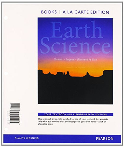 Earth Science, Books a la Carte Plus Mastering Geology with eText -- Access Card Package (14th Edition)