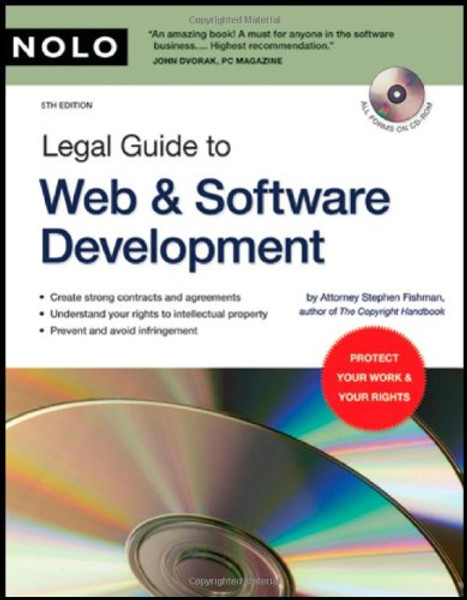 Legal Guide to Web & Software Development (book with CD-Rom)