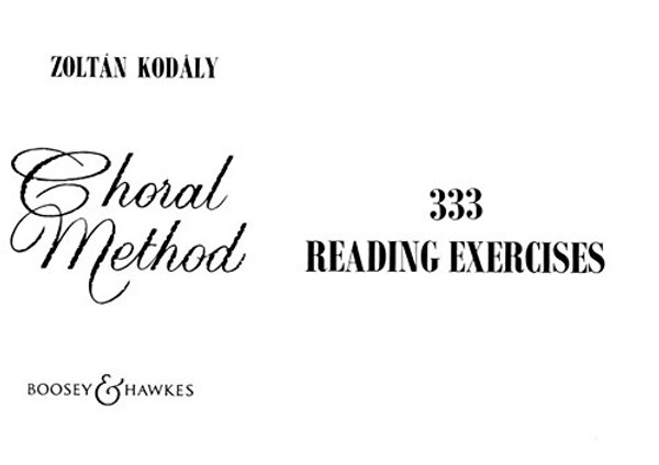 333 Reading Exercises (Choral Method)