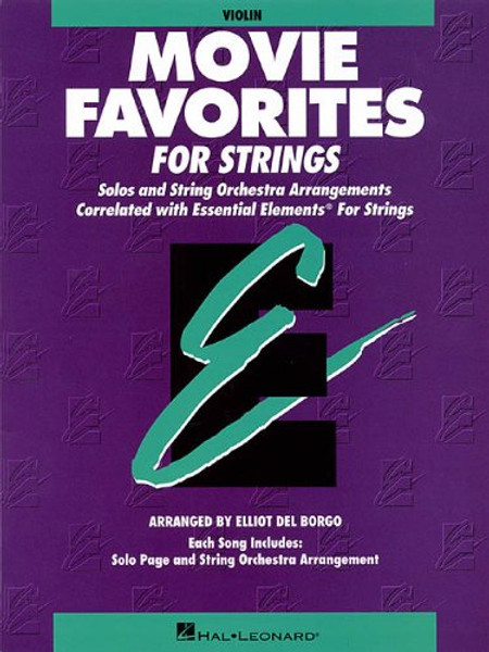 Essential Elements Movie Favorites for Strings: Violin Book (Parts 1/2) (Essential Elements for Strings)