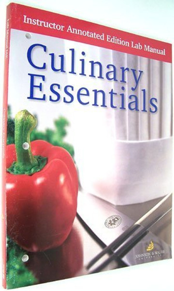 Culinary Essentials, Instructor Edition Lab Manual