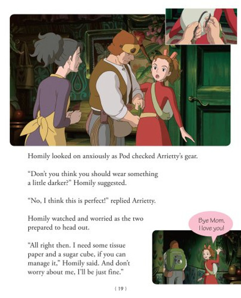 The Secret World of Arrietty Picture Book (Studio Ghibli Library)