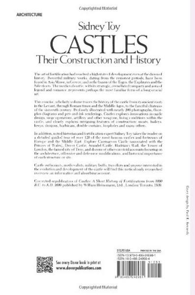 Castles: Their Construction and History (Dover Architecture)
