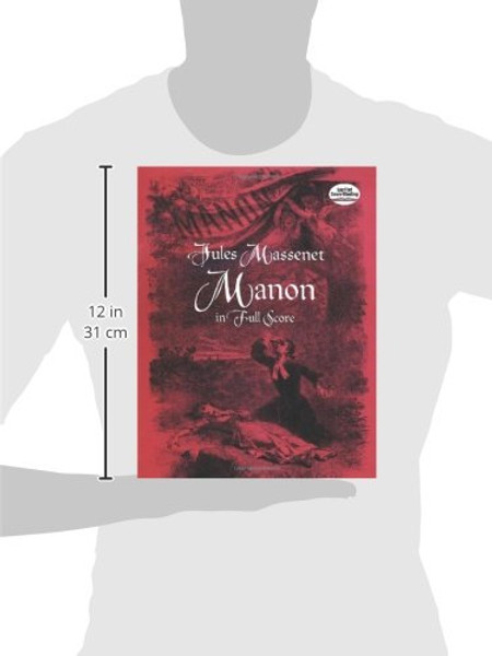 Manon in Full Score (Dover Music Scores)