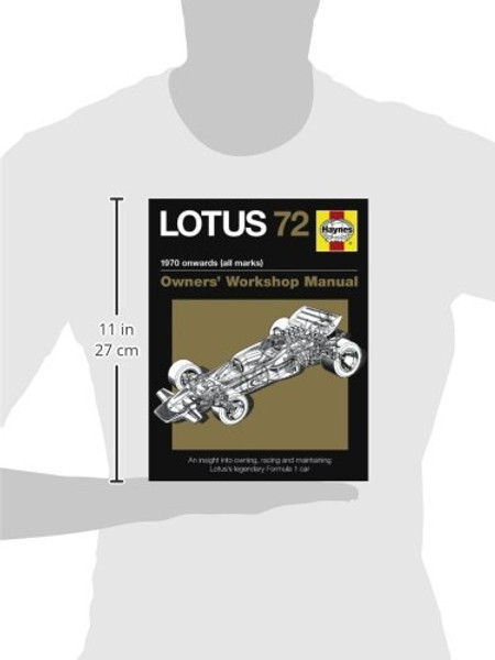 Lotus 72 Manual: An Insight Into Owning, Racing and Maintaining Lotus's Legendary Formula 1 Car (Haynes Owners' Workshop Manuals)