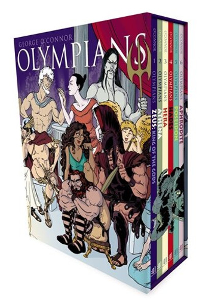 Olympians Boxed Set: Zeus, Athena, Hera, Hades, Poseidon & Aphrodite