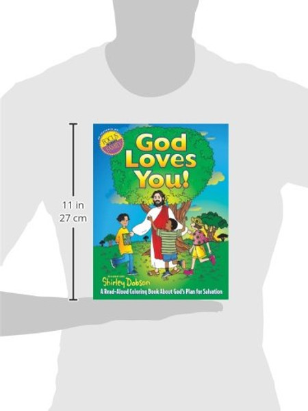 God Loves You!: A Read-Aloud Coloring Book about God's Plan for Salvation (Coloring Books)