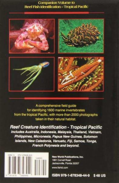 Reef Creature Identification Tropical Pacific