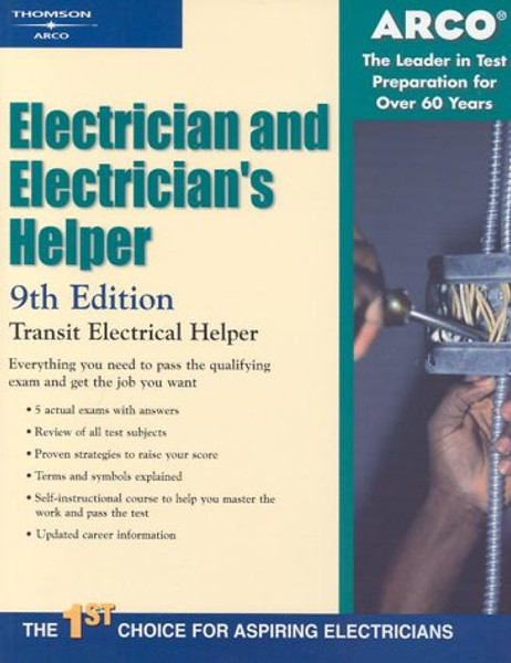 Electrician & Electrician's Helper 9E (ARCO CIVIL SERVICE TEST TUTOR)