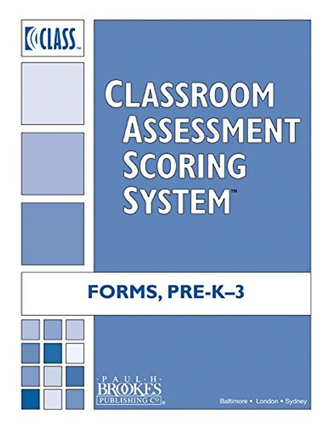 Classroom Assessment Scoring System(TM) (CLASS(TM)) Forms (Vital Statistics), 10 Booklets
