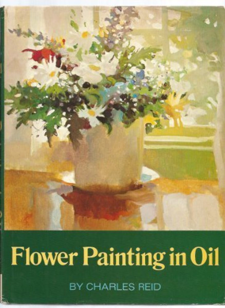 Flower painting in oil