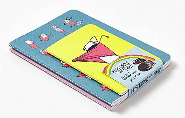 Hyperbole and a Half Notebooks (Set of 3)