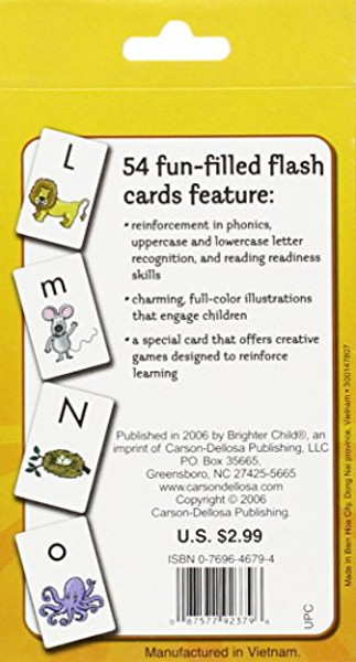 Alphabet Flash Cards (Brighter Child Flash Cards)