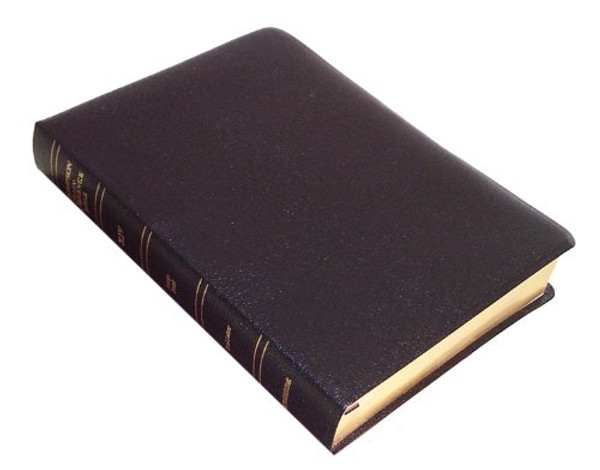 KJV - Black Bonded Leather - Large Print - Thompson Chain Reference Bible (015190)