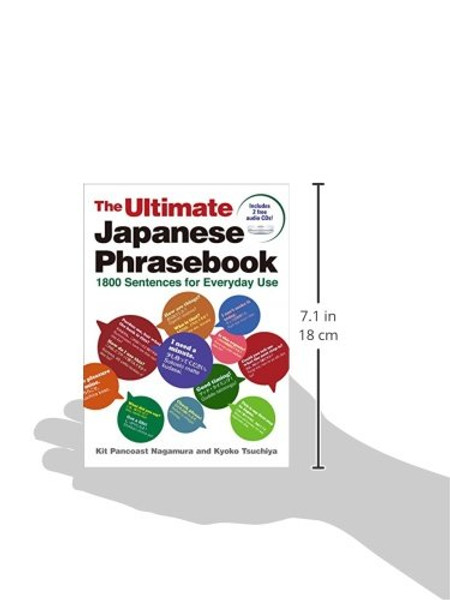 The Ultimate Japanese Phrasebook: 1800 Sentences for Everyday Use
