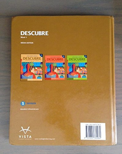 Descubre, Nivel 1: Lengua Y Cultura Del Mundo Hispanico (Spanish and English Edition)