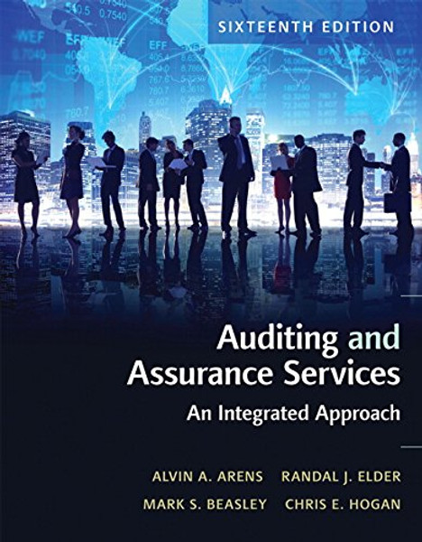 Auditing and Assurance Services (16th Edition)