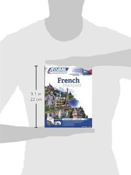 Assimil French Pack : book + 4 audio CD 's [ French for English speakers ] (With Ease) (French and English Edition)