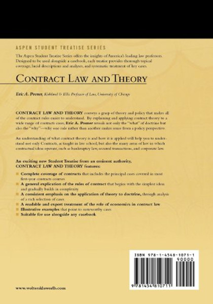 Contract Law & Theory (Aspen Treatise Series)