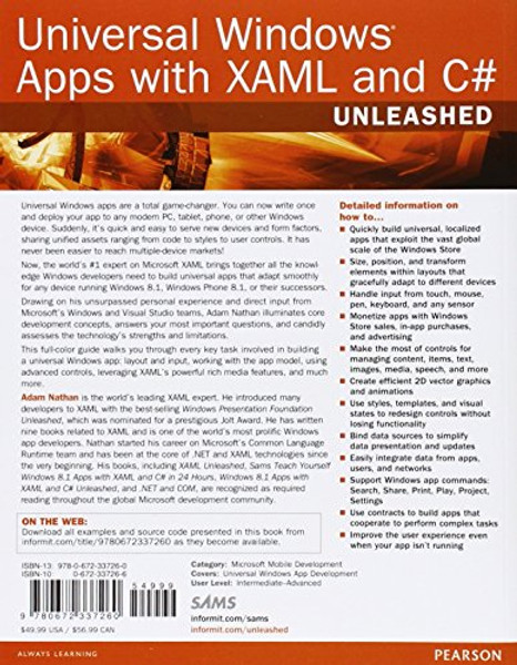 Universal Windows Apps with XAML and C# Unleashed