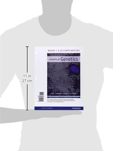 Concepts of Genetics, Books a la Carte Plus MasteringGenetics with eText -- Access Card Package (11th Edition)
