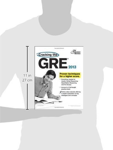 Cracking the GRE, 2013 Edition (Graduate School Test Preparation)