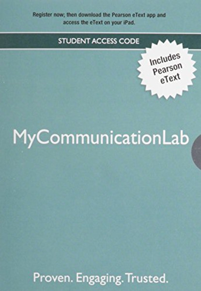 Communicating: A Social, Career, and Cultural Focus, Books a la Carte Plus NEW MyCommLab with eText -- Access Card Package (12th Edition)