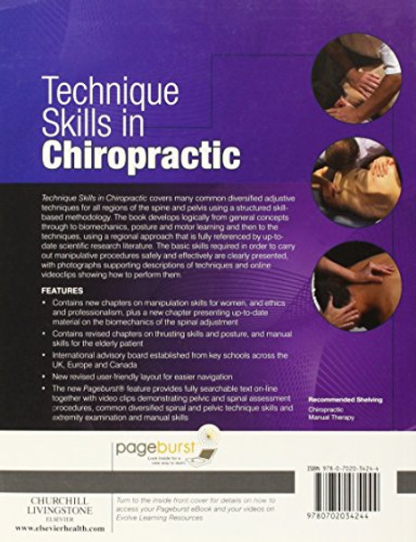Technique Skills in Chiropractic: with Pageburst access, 1e