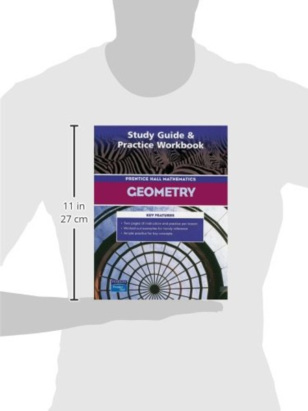 PRENTICE HALL MATH GEOMETRY STUDY GUIDE AND PRACTICE WORKBOOK 2004C