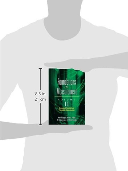 2: Foundations of Measurement Volume II: Geometrical, Threshold, and Probabilistic Representations (Dover Books on Mathematics)