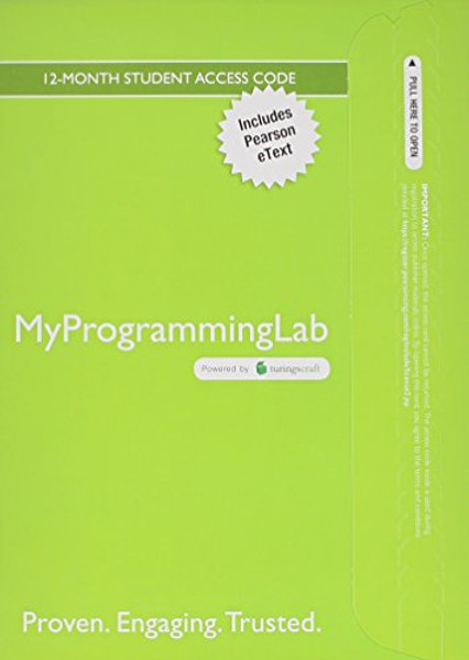 Student Value Edition for Introduction to Java Programming, Brief Version plus MyLab Programming with Pearson eText -- Access Card Package (10th Edition)