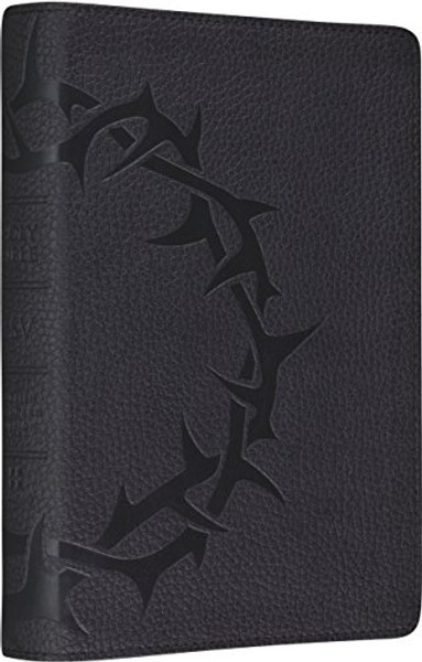 ESV Personal Size Reference Bible (TruTone, Charcoal, Crown Design)