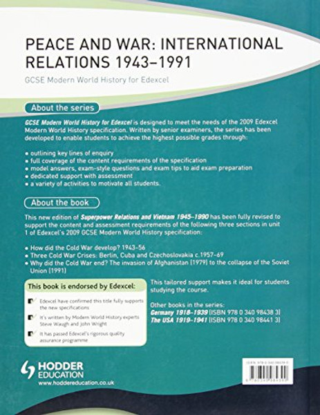 Peace and War: International Relations 1943-1991 (Gcse Modern World History for Edexcel)