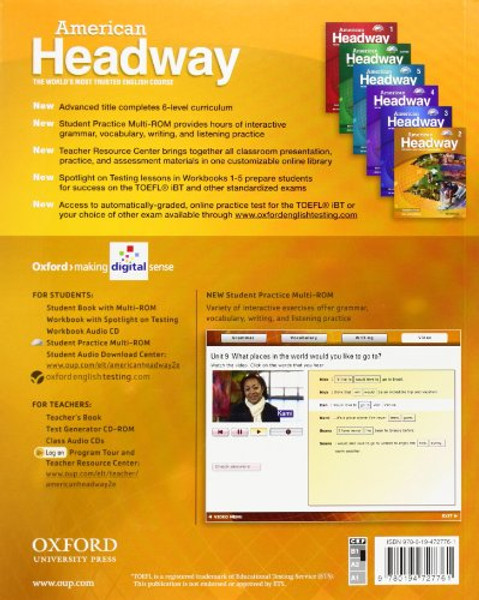 American Headway 2 Student Book & CD Pack  B