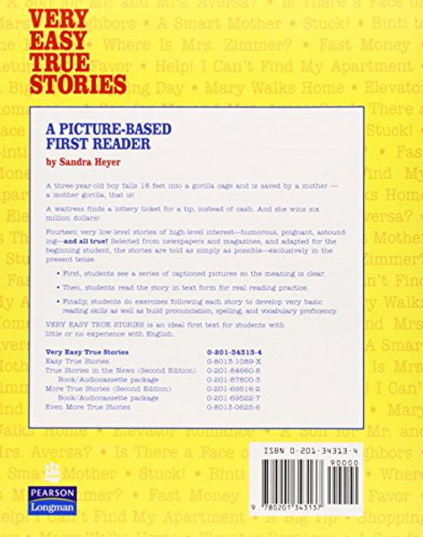 Very Easy True Stories: A Picture-Based First Reader