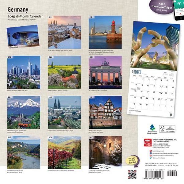 Germany 2015 Square 12x12 (Multilingual Edition)