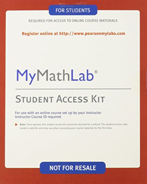 Developmental Mathematics, A La Carte with MML/MSL Student Access Kit (adhoc for valuepacks) (2nd Edition)