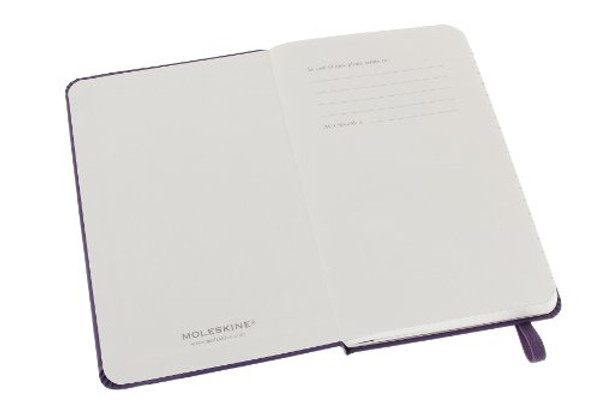 Moleskine Classic Notebook, Pocket, Ruled, Brilliant Violet, Hard Cover (3.5 x 5.5) (Classic Notebooks)