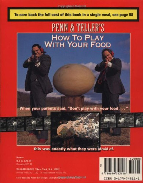 Penn and Teller's How to Play with Your Food