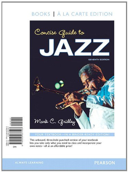 Concise Guide to Jazz, Books a la Carte Plus MySearchLab with eText -- Access Card Package (7th Edition)